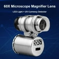 thumbnail image 2 of Pocket Jewelry Loupe Magnifying Glass Currency, 2 of 8