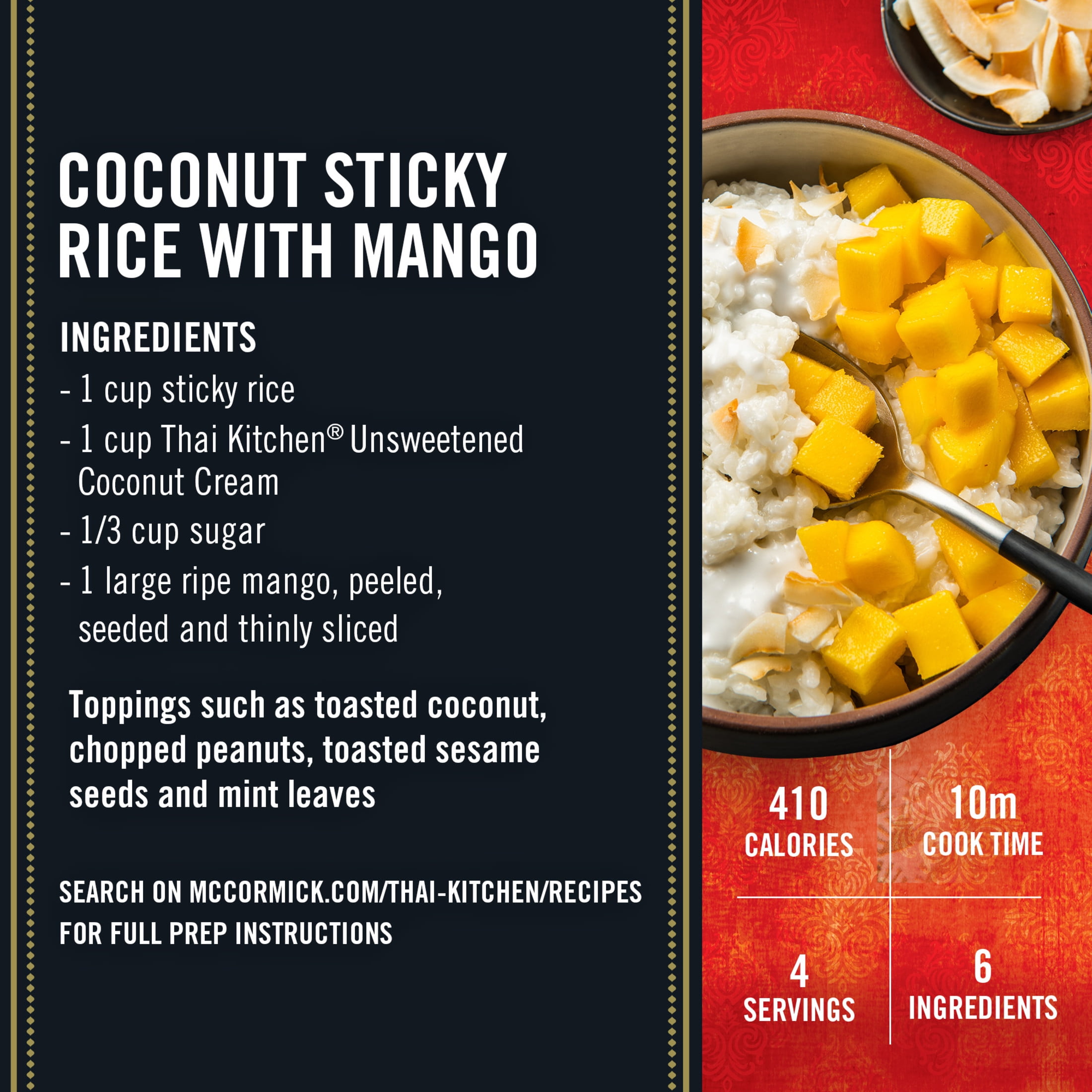 Thai Kitchen Gluten Free Unsweetened Coconut Cream, 13.66 fl oz Can