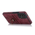 thumbnail image 6 of Nalacover for Samsung Galaxy A33 5G 6.4 inch Wallet Back Case,Luxury PU Leather Soft TPU Anti-Drop Shockproof Two Card Slots with Finger Ring Holder Kickstand Ultra Slim Phone Cover.Winered, 6 of 16