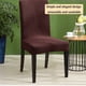 thumbnail image 4 of Cubierta de silla de oficina Funda protectora anti-arrugas Estilo simple El Four Seasons Multicolor Stretch Slight Funda para el Hotel Brown Inevent HA012481-02, 4 of 6