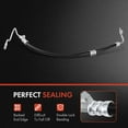 thumbnail image 3 of A-Premium Power Steering Hose Return Hose Line Assembly Compatible with Hyundai Santa Fe 2007-2009 V6 3.3L Cooler To Reservoir, 3 of 8
