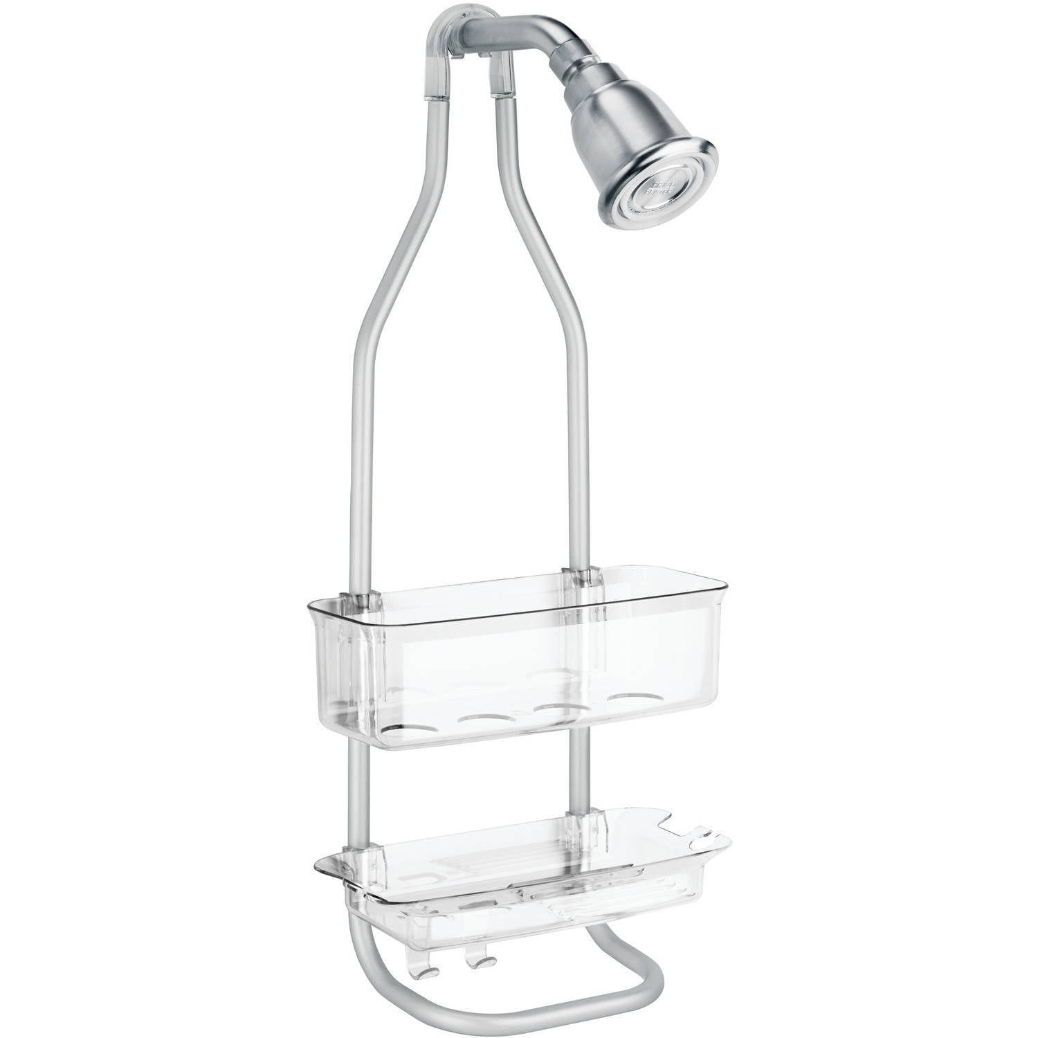 NEW InterDesign Zia Rust Proof Aluminum Bathroom Shower Caddy