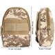 thumbnail image 4 of Bolsa Para Exteriores Impermeable Y Resistente Al Desgaste Con Diseño De Cinturón, Bolsa De Accesorios Para Exteriores De Nailon De Alta Densidad 800D, Para Montañismo, Camping,, 4 of 7