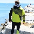 thumbnail image 2 of Hyper Tour Coat Green | Oversized Neoprene Jacket | PWC Jet Ski Gear (Medium), 2 of 3