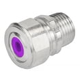 thumbnail image 1 of 2 Pcs, 3/4 In. Purple Cord Grip Strain Relief Connector Used to Secure & Seal Cords Or Cables Entering Enclosures Or Raceways, 1 of 1