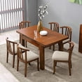 thumbnail image 2 of LAICAIW Seat Covers for Dining Room Chair Seat Slipcovers Kitchen Chair Covers (Beige, 4 Pcs), 2 of 7