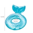 thumbnail image 3 of karymi Enchanting Mermaid Tail Inflatable Pool Swimming Ring with Shimmering Sequins Extra Thick PVC for Summer Beach Water Play and Swim Training Gift Ideas, 3 of 6