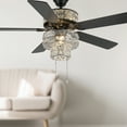 thumbnail image 2 of River of Goods 52" Bella Crystal LED Ceiling Fan with Light, 2 of 15