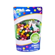 Toymendous Gumball Refill, Assorted Flavors & Colors, Children Ages 3+