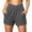 Z109 Dark Gray, variant on Womens Athletic Shorts 5 Inch Inseam Crossover V-Waist Workout Shorts with Pockets Soft Stretch Running Gym Exercise Yoga Clothes 2026 Purple,S