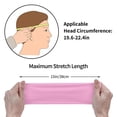 thumbnail image 6 of Balery Pink Sports Headbands for Men,Moisture Wicking Workout Headband, Sweatband Headbands for Running,Cycling,Football, 6 of 9