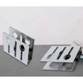 thumbnail image 3 of Paper Napkins, Stainless Steel Napkin Holder, Modern Art Napkin Holder,Vertical Napkin Rack, Paper Napkin Holder for Kitchen Handkerchiefs, 3 of 4