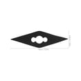 thumbnail image 2 of SEWACC 5Pcs Compact Instrument Pad Hulusi Protective Sleeve Plastic Shock Absorption For Practice, 2 of 8