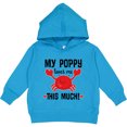 thumbnail image 2 of Inktastic My Poppy Loves Me Grandchild Toddler Hoodie, 2 of 4