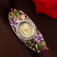 thumbnail image 5 of Reloj de pulsera estilo nicho estilo pastoral con diamantes incrustados para mujer, 5 of 5