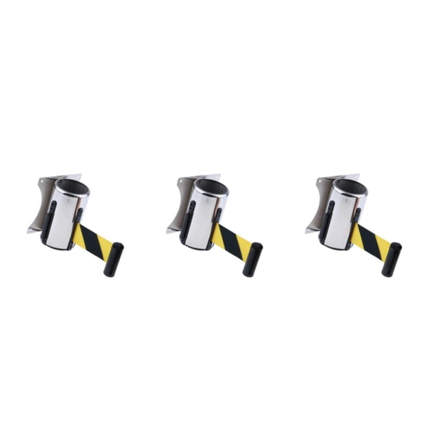 Matsuzay Stanchion Queue Barrier Wall Mount Crowd Retractable Control eter Ribbon Type1 NO1