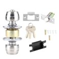 thumbnail image 1 of Stainless Steel Short Tongue Ball Door Lock for Bedroom Bathroom, 1 of 4