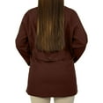 thumbnail image 3 of Panda Uniform by HeedFit Women’s 32" Colored Lab Coat – Custom Fit Medical Lab Coat, Multi-Color 8XL Chocolate, 3 of 8