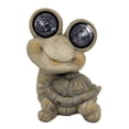 thumbnail image 4 of Galt International Mossy Turtle with Solar LED Eyes Garden Statue 15.75", 4 of 8