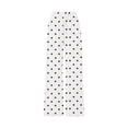 thumbnail image 4 of hotojiny Girls Wide Leg Sweatpants Polka Dot Print Baggy Pant with Drawstring Casual Elastic Waist Loose Athletic Pants(White,14-15 Years), 4 of 6