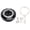 Black Silver, variant on Riousery Motorcycle Engine Oil Filler Cap Aluminium Alloy Fuel Tank Cover for BMW HP2 Enduro R1200GS R1250GS R1200R R 1200 RT LC Replacement Part (Black Silver, 3.94 in / 10 cm)