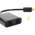 thumbnail image 4 of Audio Adapter,Fiber Optical Splitter Dvd Amplifier Tv In 2 Out Splitter 1 In With 1 Male Optical Splitter 1 Male 2 Female 1 Male 2 Amplifier Tv Ps3 Fiber Optical 2 Female Splitter Ps3 With 1, 4 of 6