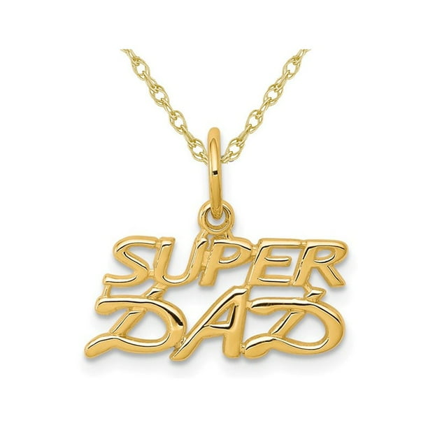 Dad pendant gold store