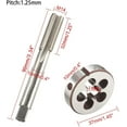 thumbnail image 4 of M14 X 1.25mm Hss Metric Tap And Die Set - Thread Tap And Round Die, 4 of 5
