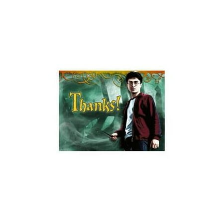 Hallmark 190354 Harry Potter Deathly Hallows Thank-You Notes