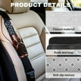 thumbnail image 6 of Yuyamidu American Flag Car Seat Belt Cover Pad Dog Paw Car Seat Belt Set Covers Non-Slip Seatbelt Cushion for SUV Van Auto Accessories 2 Pack Flannel Car Seat Belt Pad, 6 of 7