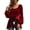 Wine, variant on Sheghy Halloween Costumes for Women Dressy Tops for Women Crew Neck A-Line Button Front for Summer Army Green S