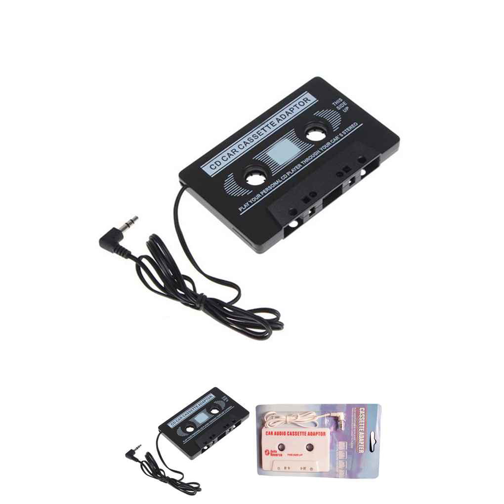 Car Audio Tape Cassette To Jack  AUX For IPOD MP3 IPhone ITouch HTC  3.5 mm 
