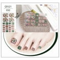 thumbnail image 2 of Ashosteey Wholesale Toe Nail Stickers Toe Nail Stickers Bronzing Imitation Diamond Nail Stickers,Nail Art Tattoo, Nail Decals DIY Nail Art Decoration,, 2 of 2