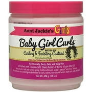 Aunt Jackie's Girls Baby Girl Curls Curling & Twisting Custard, 15 oz (Pack of 2)