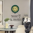 thumbnail image 2 of Clockswise 12" Round Decorative Singing Bird Wall Clock Battery-Operated with Wild Nature Sounds Hourly Chime and Non-Ticking for Home Office Kitchen Dining Bedroom Classroom and Living Spaces, Green, 2 of 8