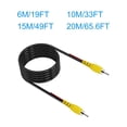 thumbnail image 2 of Cable de vídeo RCA VOJKOREL mejorado con doble blindaje de 6 m/20 pies, 2 of 7