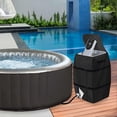 thumbnail image 2 of Insulated Hot Tub Heater Pump Cover Spa Pump Cover, Waterproof 600D Oxford Cloth for Major Brands, 2 of 5