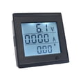thumbnail image 2 of Medidor de corriente de voltaje 6-200 V 20 a, voltímetro, amperímetro, pantalla grande, estable, profesional, alarma de sobrecarga, multímetro,, 2 of 8
