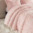 thumbnail image 4 of Ensemble de Housse de Couette Ou de Couette 3 Pcs, Rose, 4 of 9
