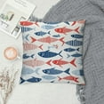 thumbnail image 2 of COMIO Fish Throw Pillow Covers Decorative Pillow Cases Square Cushion Cover for Couch Sofa Bedroom Patio, 2 of 5