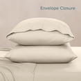 thumbnail image 6 of Bare Home Pillowcase Set - Premium 1800 Collection - Double Brushed - Ultra Soft - Toddler Size, Sand, 2 Count, 6 of 7