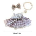 thumbnail image 3 of BotaniNest Robe Poupée Vêtements Filles Tenue de Jeu Tissu Doux Costume pour Enfants de 3+ Ans Fête Déguisement Jeu d'Imitation, 3 of 3