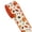 🧊 D, variant on Fall Ribbon with Wired Edges, Pumpkin Harvest Print for Bows, Wreaths and Gifts