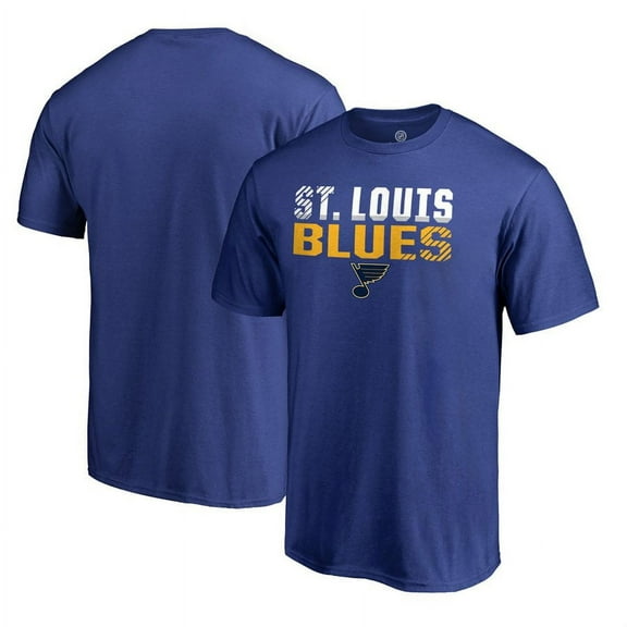 Men's Royal St. Louis Blues Iconic Collection Fade Out T-Shirt