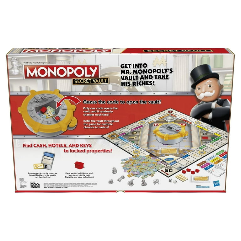 Monopoly Classic Board Game for Kids and Family Ages 8 and Up, 2-6 Players  