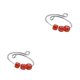thumbnail image 2 of Minnieouse Lovely Ring Metal Anillos con cuentas Ajustable Ligero Apertura Anillo de dedo Joyería impermeable Mujeres Niñas Rojo Rojo 2piezas Minnieouse CBP586049, 2 of 5