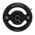 thumbnail image 2 of Adaptador de Montaje del Trípode de Teléfono Magnético, Almohadilla de Silicona Protectora del Adaptador del Soporte del Trípode Magnético para Tomar Fotos, 2 of 7