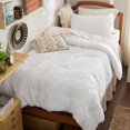 thumbnail image 1 of Juego de edredón Bedsure Twin/Twin XL White Boho, 2 piezas, 1 of 7