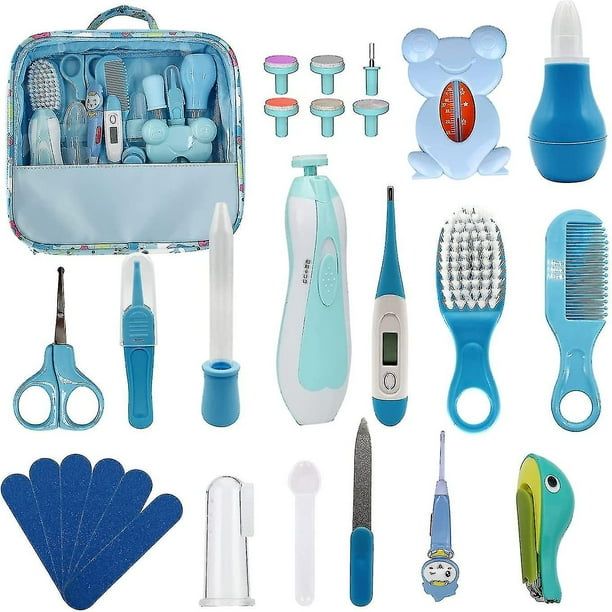 Cortaúñas Para Bebés Cortaúñas Eléctrico Kit De Lima De Uñas Para Bebés Juego De Manicura Con 6 Cabezales De Molienda Para Recién Nacidos Niños Pequeños Dedos De Los Pies Y Uñas (Rojo