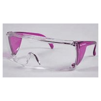 Palmero 3556P End-Fog Dental Medical Eyewear Purple Frame Clear Lens